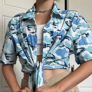 Ocean Hawaiian Tee